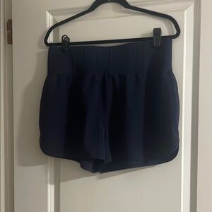 Talbots High Waist Blue Shorts